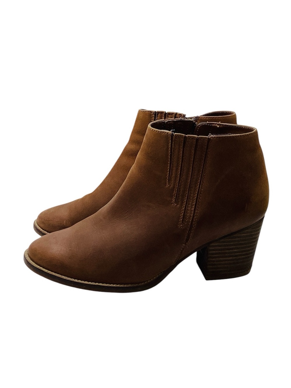 🐵 Blondo Brown Ankle Booties - Size 9.5